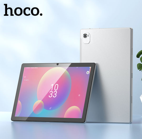 Hoco A8 Pro 4G 10.1" Tablet (3GB/128GB) Ασημί