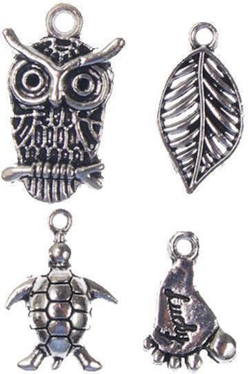 Next Jewelry Creation Set Μεταλλικό Κρεμαστό Μοτίφ για Κόσμημα Σετ 3τμχ