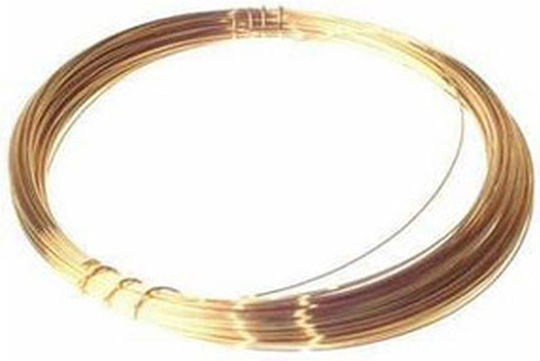 Efco Metallisch Draht für Schmuck Gold