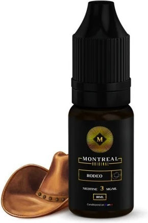 Montreal Fertige Nachfüllflüssigkeit Rodeo mit Rauchen Geschmack 18mg 10ml