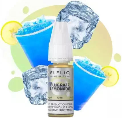 Elfliq Έτοιμο Υγρό Αναπλήρωσης Bar Salts Razz Blue Lemonade 20mg 10ml