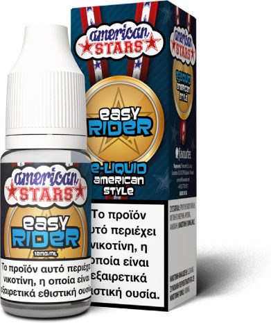 American Stars Έτοιμο Υγρό Αναπλήρωσης Easy Rider 6mg 10ml