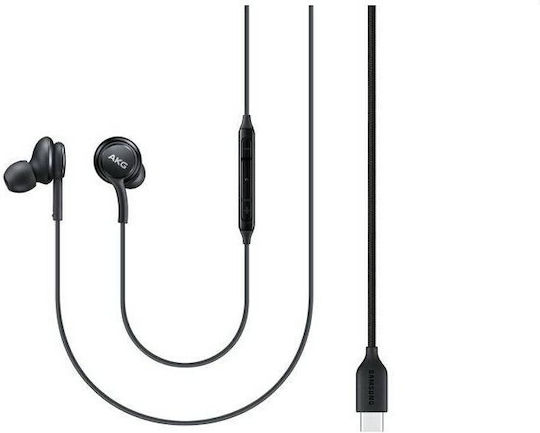 Samsung EO-IC100 Retail In-ear Handsfree Earphones with USB-C Plug Black