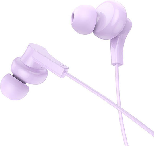 Hoco M114 Безжични Стерео с жак USB-C Лилав
