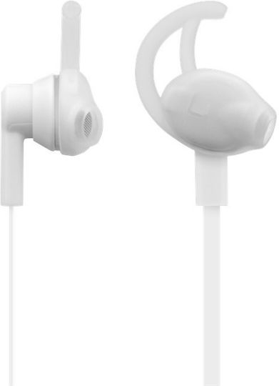 Streetz HL-BT304 In-ear Handsfree Ακουστικά με Βύσμα 3.5mm Λευκό