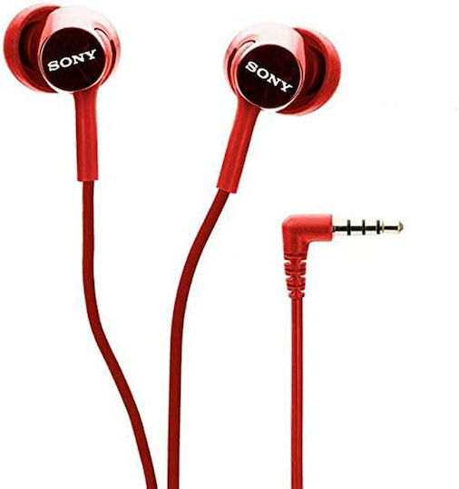 Sony MDR-EX155 Безжични Стерео с жак 3.5mm Червен