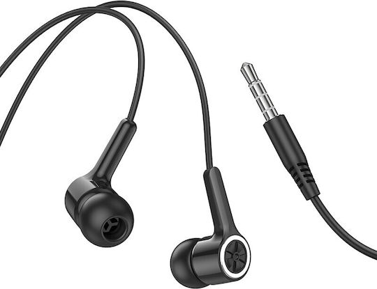 Hoco M104 In-ear Handsfree Ακουστικά με Βύσμα 3.5mm Μαύρο