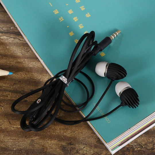 Elmcoei EV-186 In-ear Handsfree Ακουστικά με Βύσμα 3.5mm Γαλάζιο