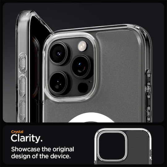 Spigen Ultra Hybrid MagFit Umschlag Rückseite Kunststoff Frost Clear (iPhone 17 Pro / iPhone 16 Pro)
