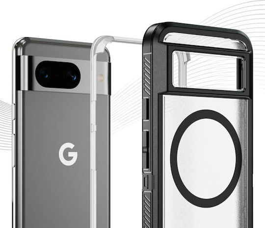 Erbord Back Cover Σιλικόνης / Πλαστικό Διάφανο (Google Pixel 8)