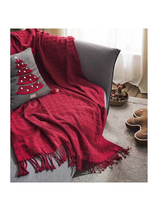 Waffle Sofa Blanket 104/02 Gofis Home Cotton Polyester 130x170