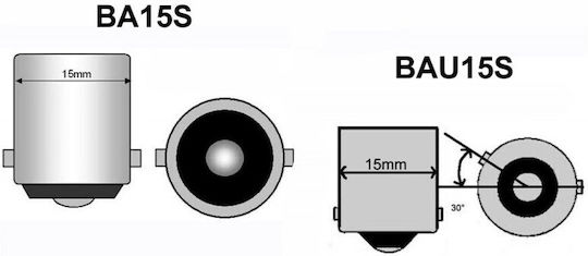 Py21w LED-Glühbirne BAU15s 12V Canbus Orange
