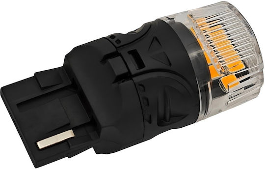 Bec LED W21w 7440 12v 1800lm Canbus Portocaliu