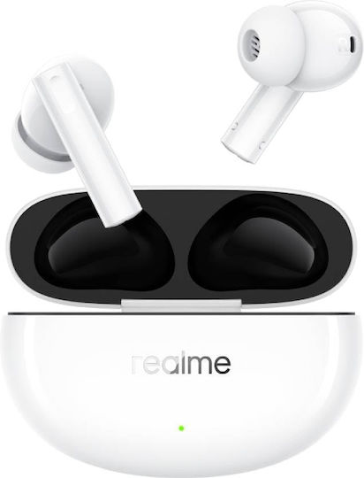 Realme Buds Air 5 Bluetooth Handsfree Earphones with Charging Case Arctic White