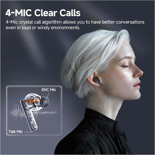 QCY MeloBuds Neo Bluetooth Handsfree Earphones with Charging Case Blue
