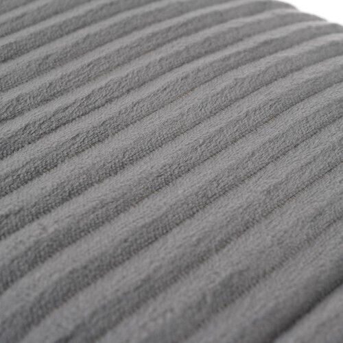 Ruhhy Samtige Decke Einzeln 160x200cm Grau