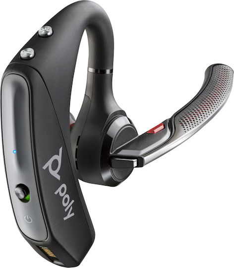 Poly Voyager 5200 Black & BT600 Adapter Fără fir In Ear Căști Multimedia cu microfon și conexiune Bluetooth