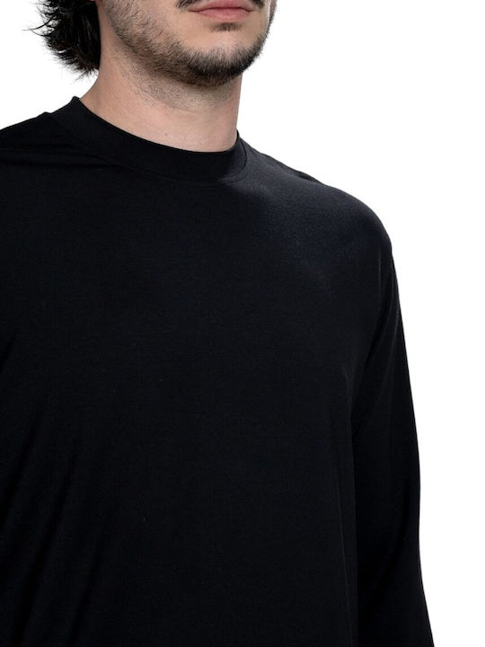 Long Sleeve Blouse Black