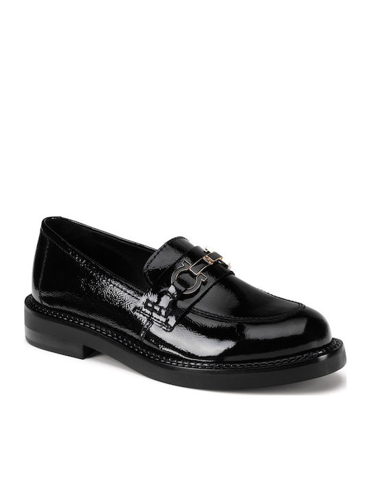 Damen Mokassins in Schwarz Farbe