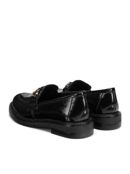Damen Mokassins in Schwarz Farbe