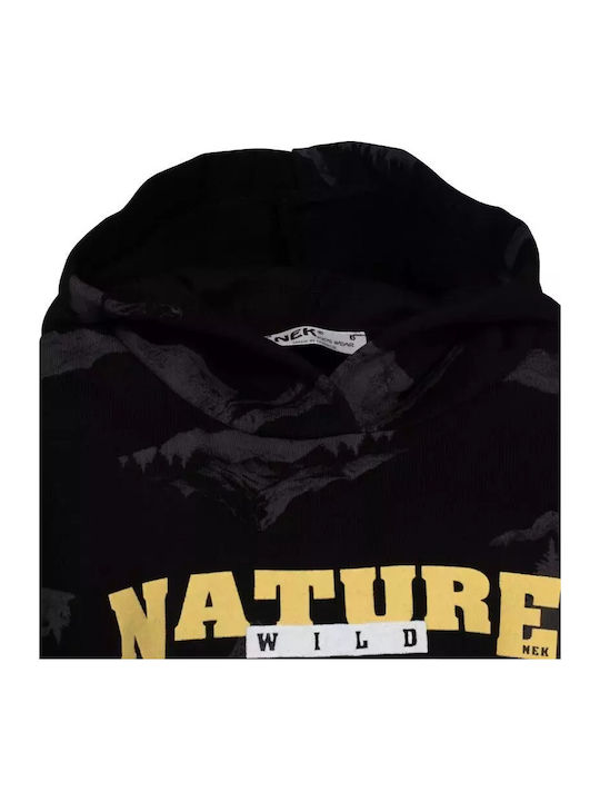 Kids Sweatpants Set Black 2pcs