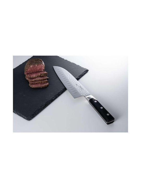 MAC Μαχαίρι Santoku από Ανοξείδωτο Ατσάλι 17.5cm