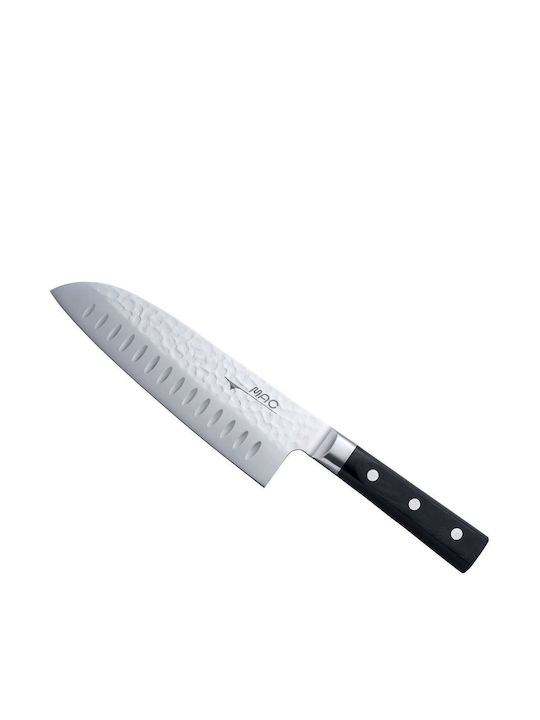 MAC Μαχαίρι Santoku από Ανοξείδωτο Ατσάλι 17.5cm
