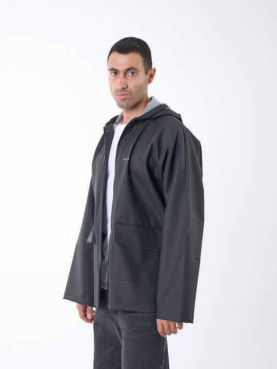Anorak Waterproof Jacket Watcher Flex Black