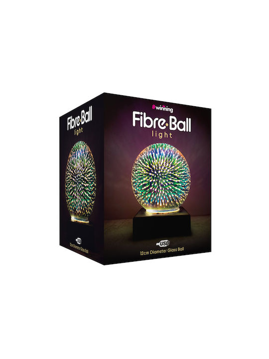 The Source Fibre Ball Light Dekorative Lampe Mehrfarbig