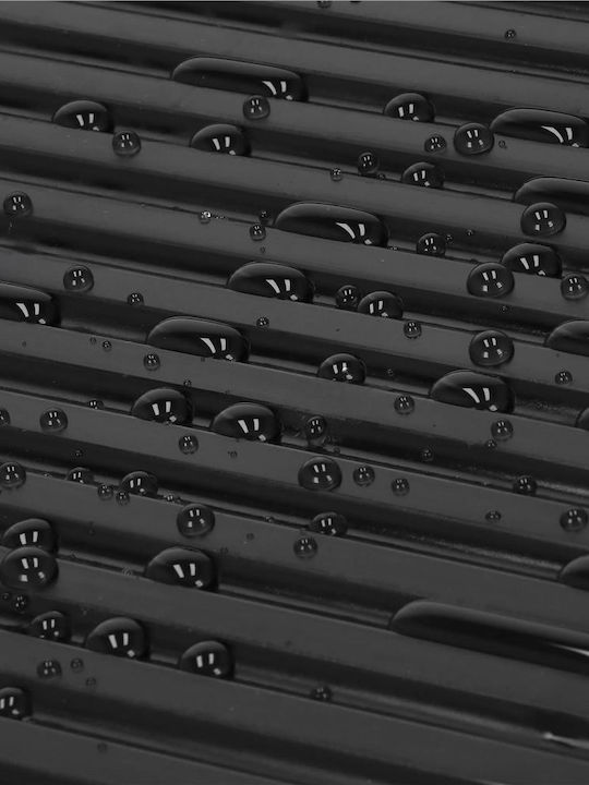 Inox Geschirrabtropfer Schwarz 42x32x15cm