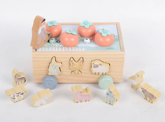 Eli Neli Shape Sorting Toy made of Wood for 24++ Months