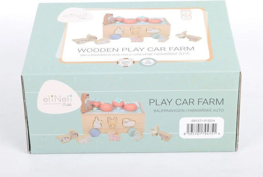 Eli Neli Shape Sorting Toy made of Wood for 24++ Months