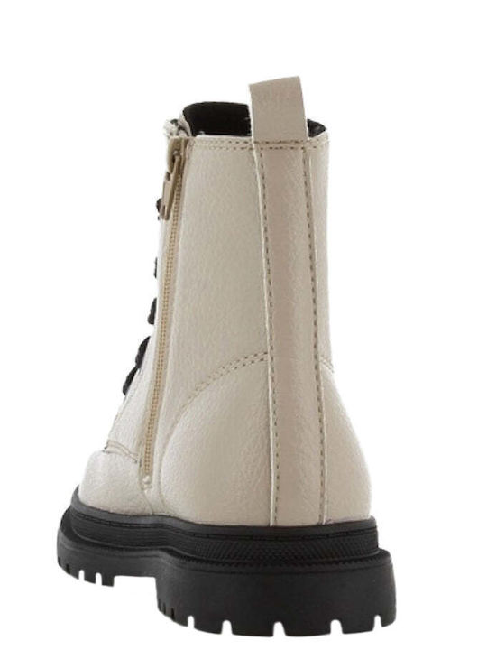 Martens Kinderstiefeletten Ecru
