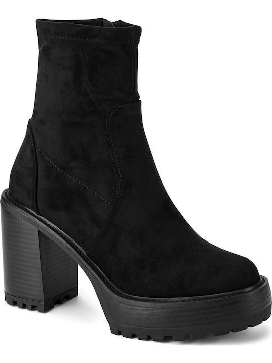 Stiefeletten Damen Schwarz