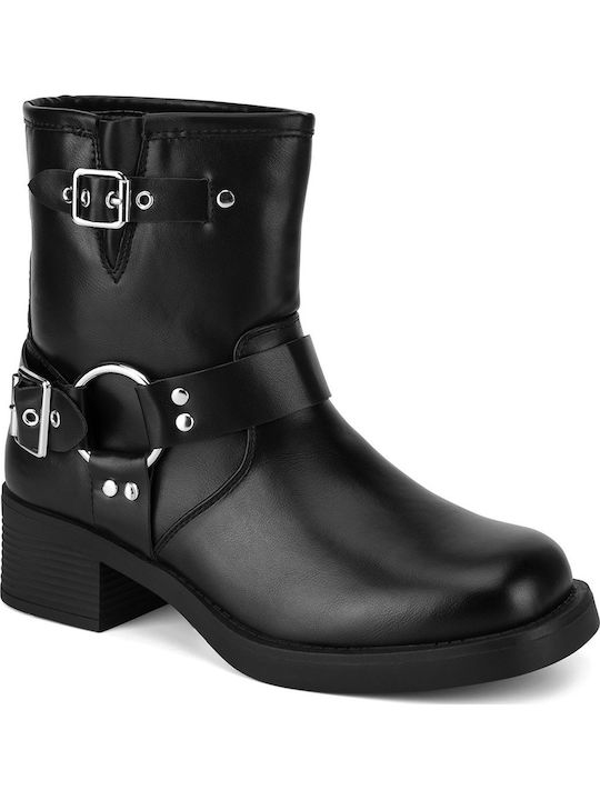 Stiefeletten Damen Schwarz