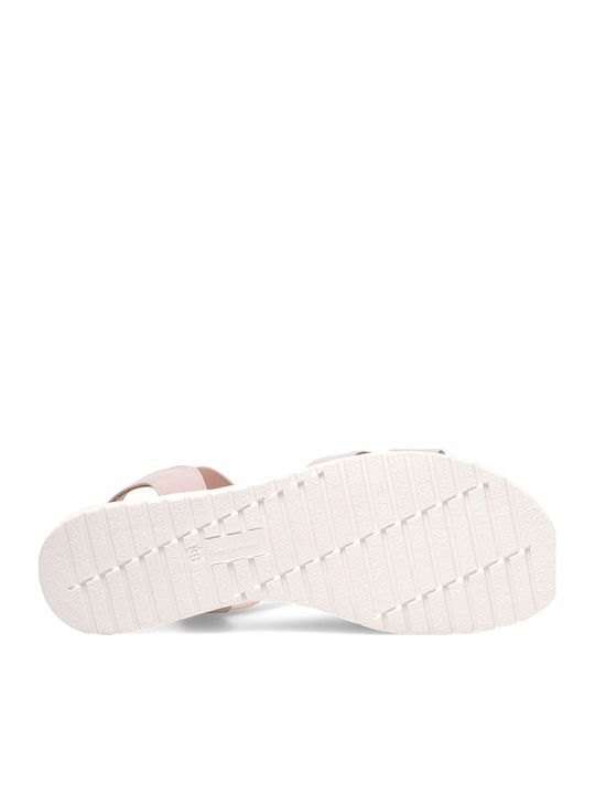 Women's Flat Sandals in Pink Color