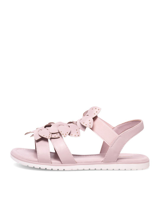 Women's Flat Sandals in Pink Color
