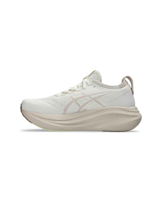 Gel-Nimbus 27 Women's Sport Shoes Running Cream / Mineral Beige