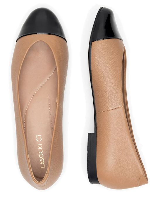 Γυναικείες Μπαλαρίνες Beige