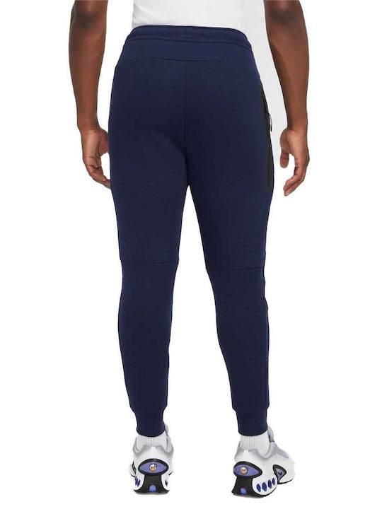Sweatpants with Elastic Blue