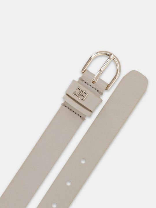 Tommy Hilfiger Δερμάτινη Γυναικεία Ζώνη Μπεζ Tommy Hilfiger Δερμάτινη Γυναικεία Ζώνη Μπεζ