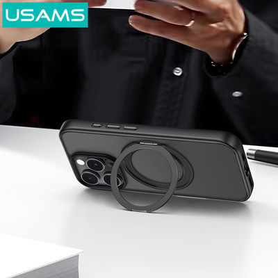 Usams Us-sj689 USB-A to Lightning Cable 12W Μαύρο 1m (SJ689USB01)