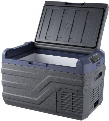 Vevor Преносим Хладилник 30л Капацитет 100-240V / 12V / 24V Сив