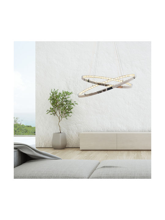 Toolight Pendant Light with Crystals