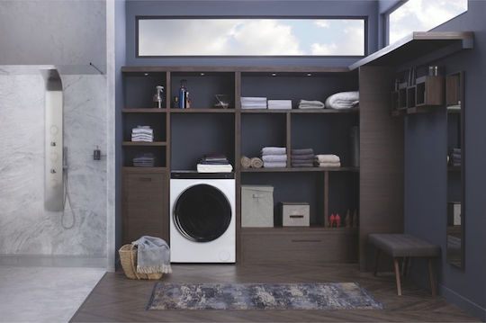 Haier HWD100-BD1499U1N Πλυντήριο-Στεγνωτήριο Ρούχων 10kg/6kg Ατμού 1400 Στροφές με Wi-Fi
