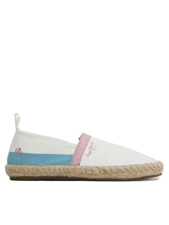 Espadrile dama în culoarea Alb