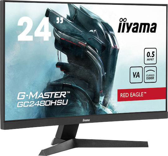 Iiyama G-MASTER GC2480HSU-B1 VA Curbat Monitor 23.6" FHD 1920x1080 180Hz