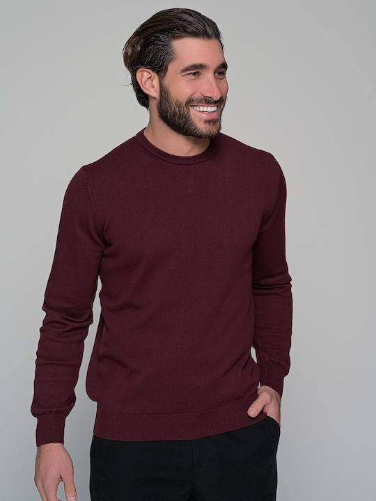 Ben Tailor Long Sleeve Sweater BORDO