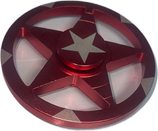 Fidget Spinner Red Star