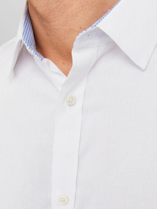 Long-sleeved Cotton Shirt White